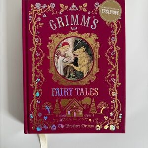 Barnes & Noble Exclusive Grimm's Fairy Tales in Red and Gold